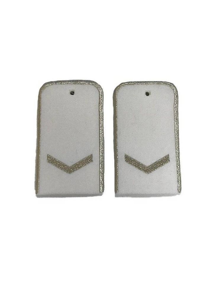 Погоны Метрополитена вышитые белые (1 лычка)