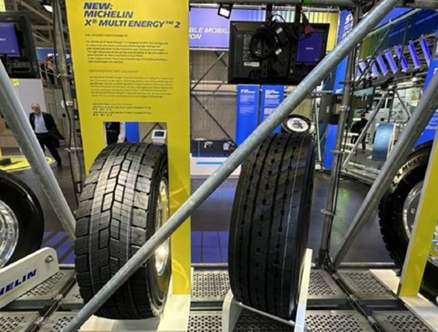 Дебют новых грузовых шин от Michelin на выставке IAA Transportation