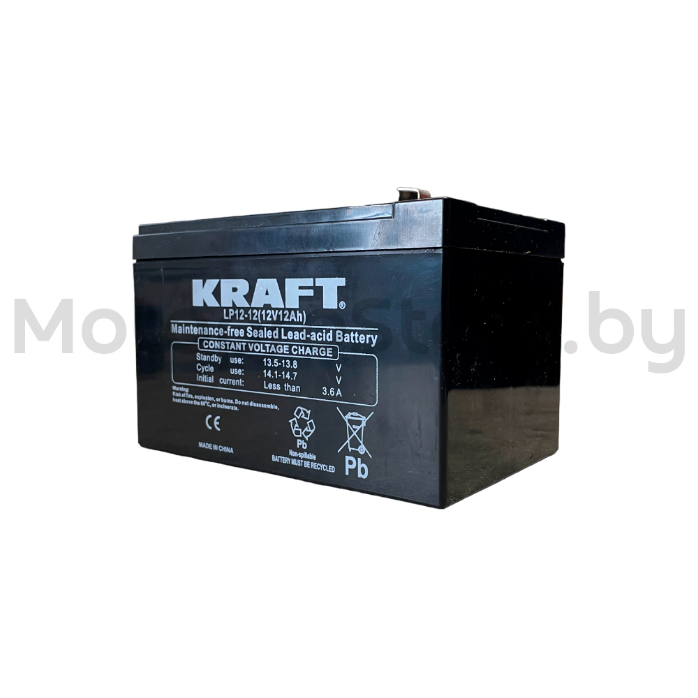 Аккумуляторная батарея для ИБП KRAFT [LP12-12]