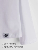 Лонгслив детский с принтом в школу