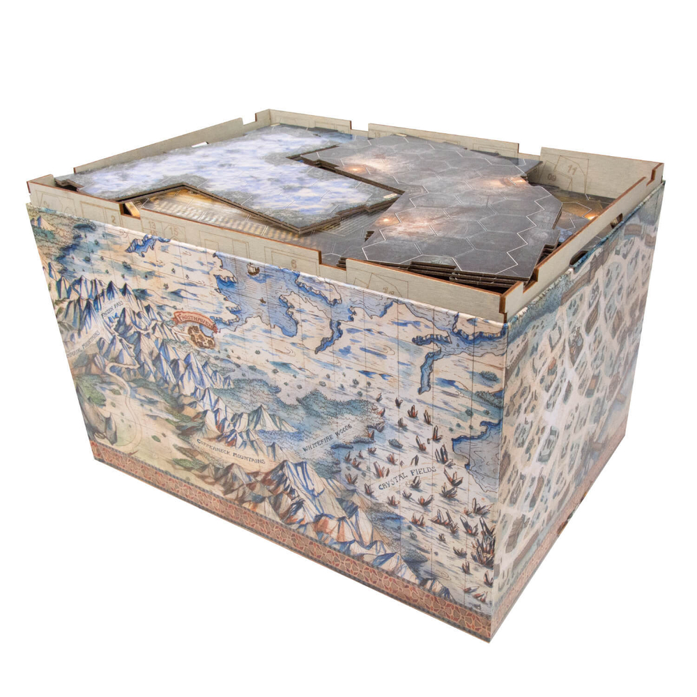 BGL - Органайзер Морозная гавань (Frosthaven). Вид в коробке