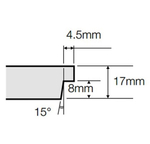 Плита потолочная Armstrong Bioguard Plain Tegular 15 600х600х15 мм