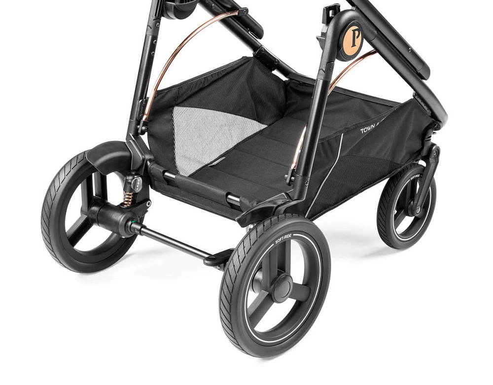 Коляска 2 в 1 Peg Perego Veloce TC Belvedere Blue Shine