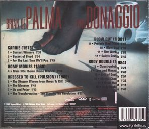 Pino Donaggio / Brian De Palma (RU)(CD)