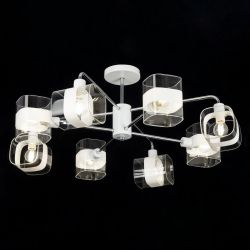 Citilux Бертон CL140180 Люстра потолочная Белая