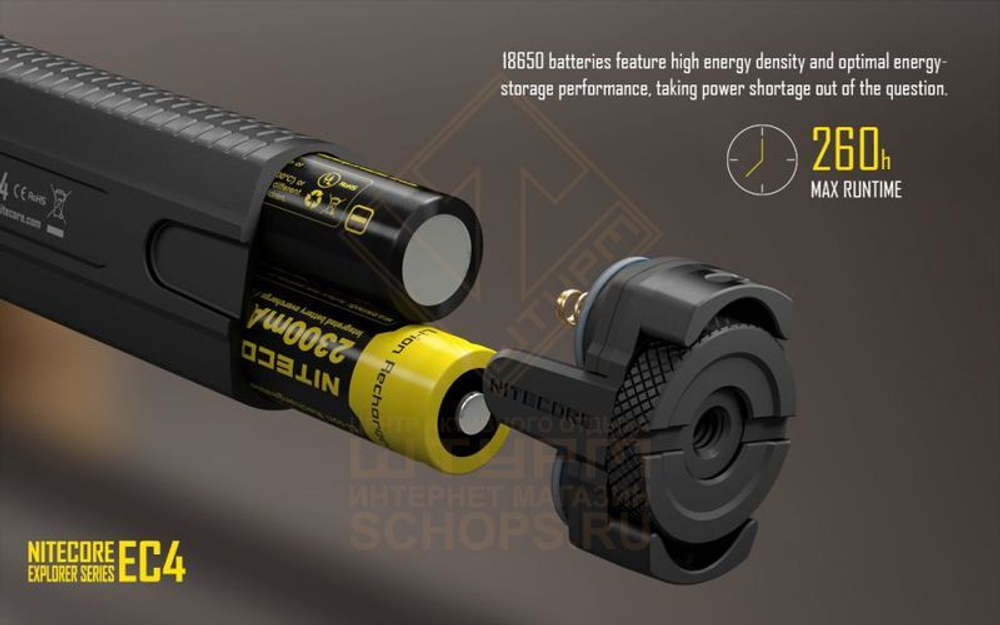 Фонарь Nitecore EC4