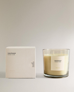 Zara Home - Ароматическая свеча lemon bergamot, 620 г