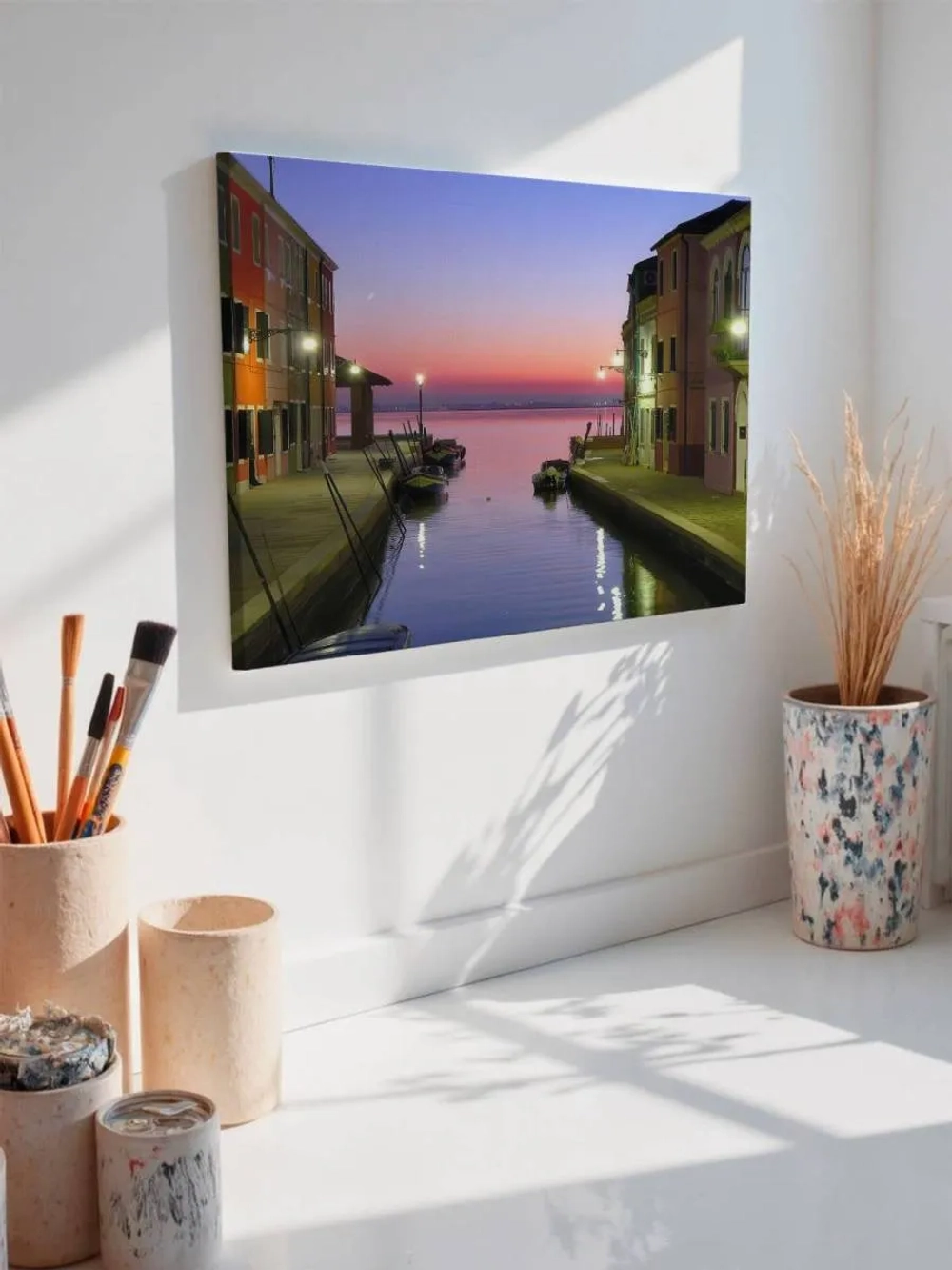 Картина на стену 40 X 50 Дома у моря