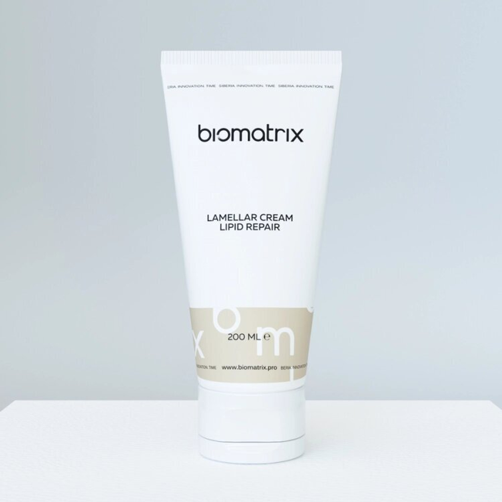 BIOMATRIX LAMELLAR CREAM LIPID REPAIR  биоматрикс  Ламеллярный липидовосполняющий крем 200 мл