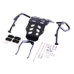 Skid plate + crash bar for Honda CRF300 Rally300 BLK
