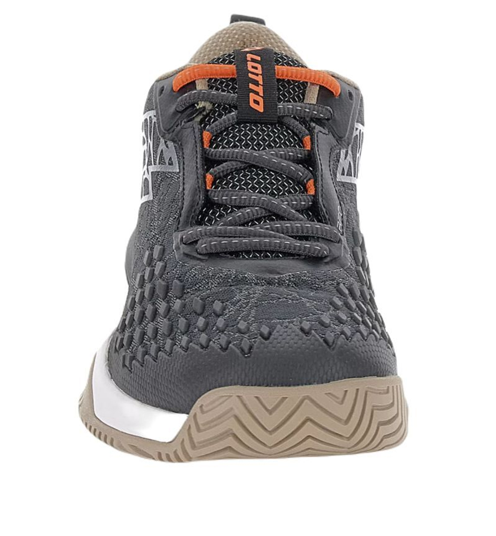 Мужские кроссовки теннисные Lotto Raptor Hyperpulse 100 II Speed - серый