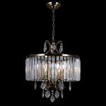 Citilux Инга CL335163 Люстра подвесная хрустальная Бронза