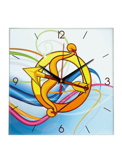 Часы настенные "Знаки зодиака" Стрелец Декор для дома, подарок