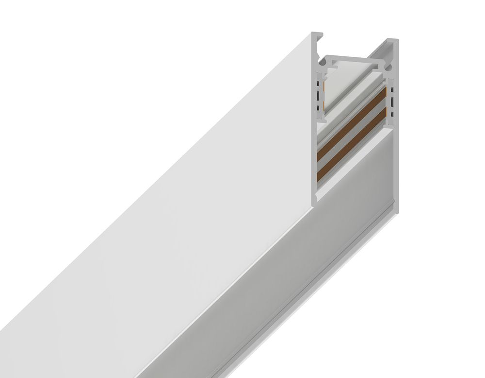 Шинопровод низковольтный накладной/подвесной Magnetic GL3318 WH белый IP20 48V 3000*26.9*53.7