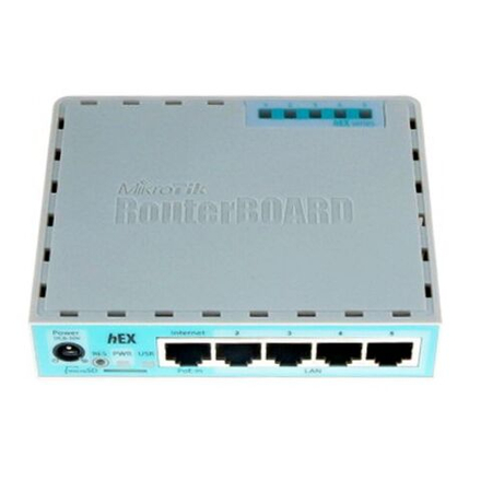 Маршрутизатор MikroTik hEX RB750Gr3