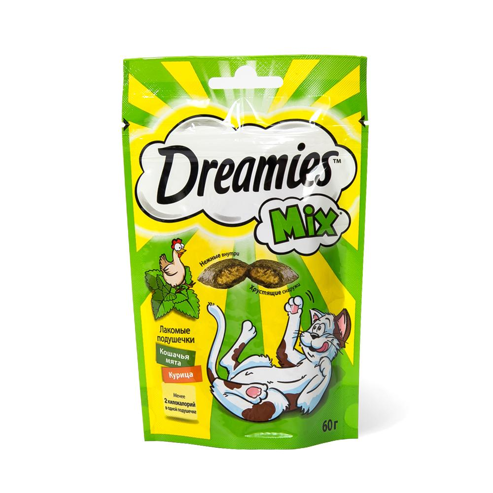 DREAMIES Микс с курицей и мятой 60 г