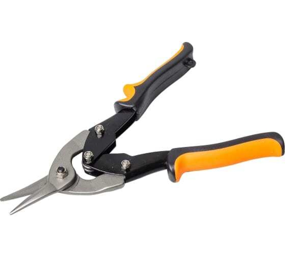 НОЖНИЦЫ ВИХРЬ ПО МЕТАЛЛУ 250ММ ПРЯМОЙ РЕЗ ДВУХКОМП/РУКОЯТКИ