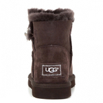 Угги Mini Bailey Button Bling Chocolate