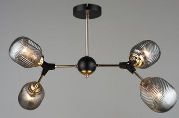 5278/4 BK+FGD (2) Люстра (RL)