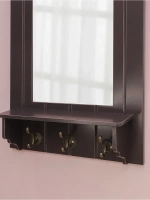 Зеркало настенное с полкой "Прованс"