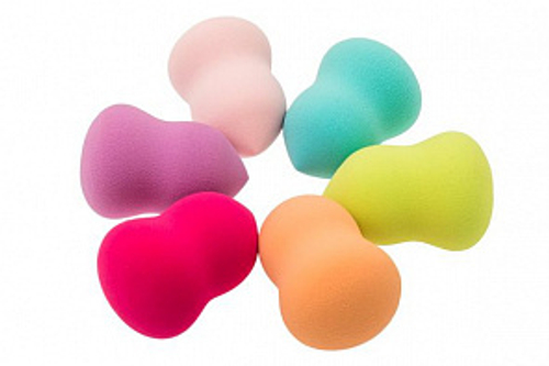 Спонж для макияжа оранжевый