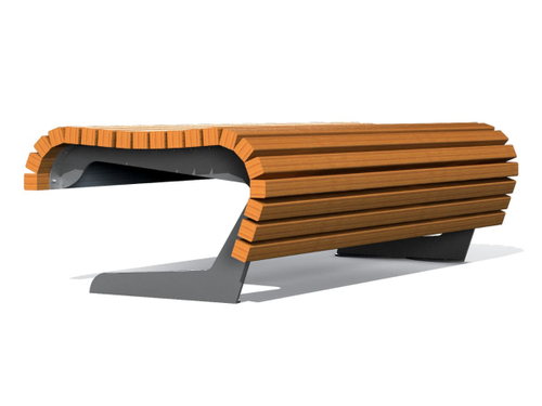 Скамья Набережная без спинки