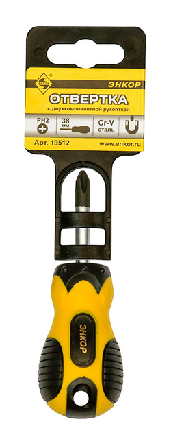 Отвертка  PH2х38 мм