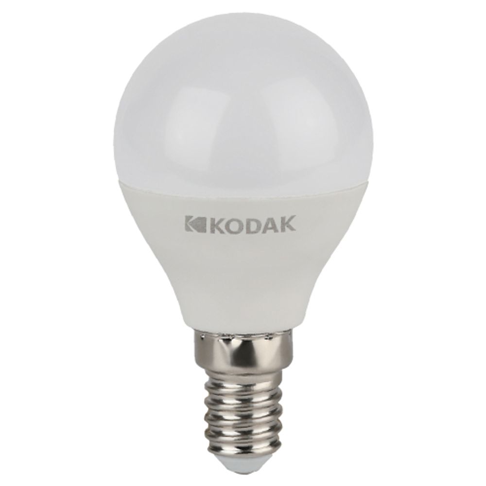 Лампа светодиодная Kodak LED KODAK P45-7W-865-E14 E14 / Е14 7Вт шар холодный дневной свет | Kodak