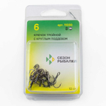 Тройник с круглым поддевом Fish Season 11030