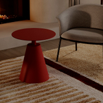 Столик кофейный Bergenson Bjorn Marius, 50 см, красный