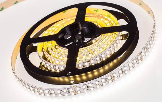 Светодиодная лента Arlight 19,2W/m 240LED/m 3528SMD теплый белый 5M 008770(B)
