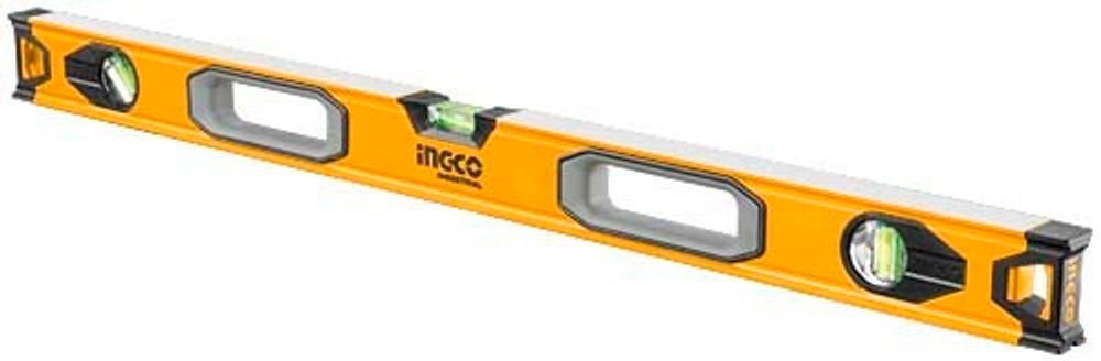 Алюминиевый фрезерованный уровень 1000 мм INGCO HSL08100 INDUSTRIAL