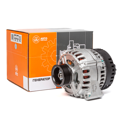 4542.3771-10 АЕ Генератор, КамАЗ, 28 В, 125 А, поликлиновый (ан.0124655049) АвтоЭлектрика