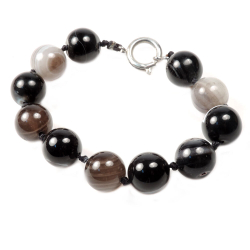 Браслет "Келли" агат полосчатый