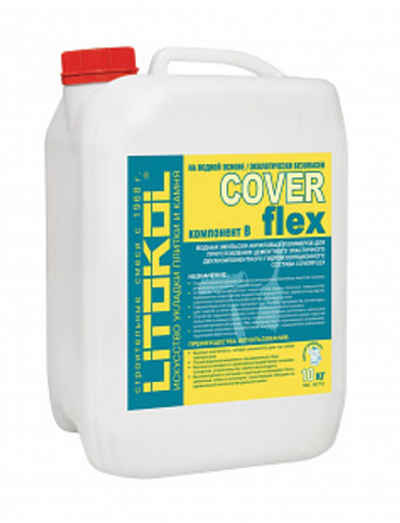 Гидроизоляция COVERFLEX (А+B) Компонент  В  10 кг, Litokol
