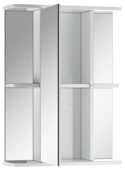 Зеркальный шкаф Айсберг Норма 2-500 (515х157х700 мм) Левый DA1607HZ