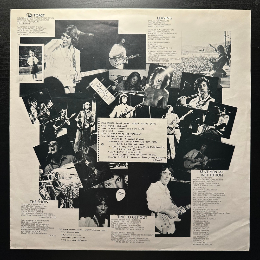 Steve Hackett- Defector (Англия 1980г.)