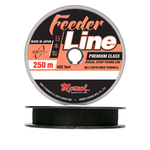 Леска для фидерной рыбалки Momoi Feeder Line Sport 0,21 мм, 4,7 кг, 250 м, черная, 1 штука. Товар уцененный