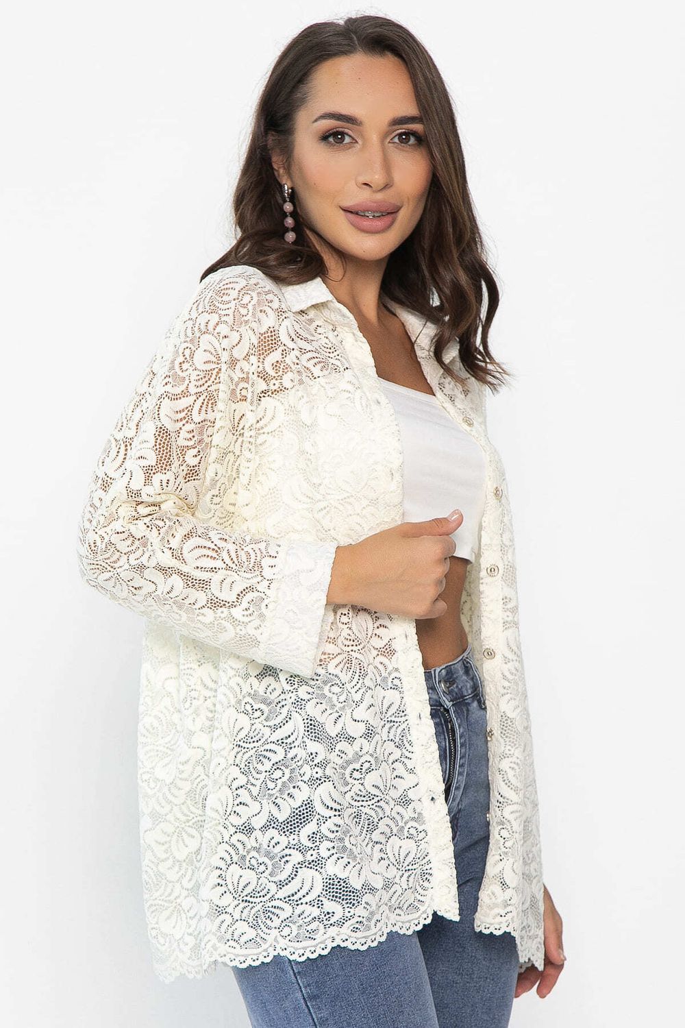 Рубашка Маринара НЬЮ (молочная) Б14048-10М LT Collection