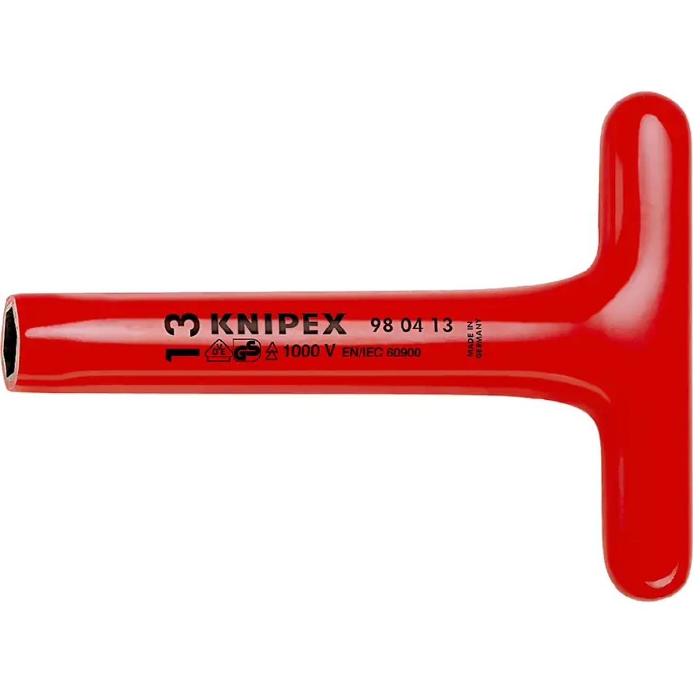 Торцовый ключ с Т-образной ручкой 200 мм Knipex 98 04 13