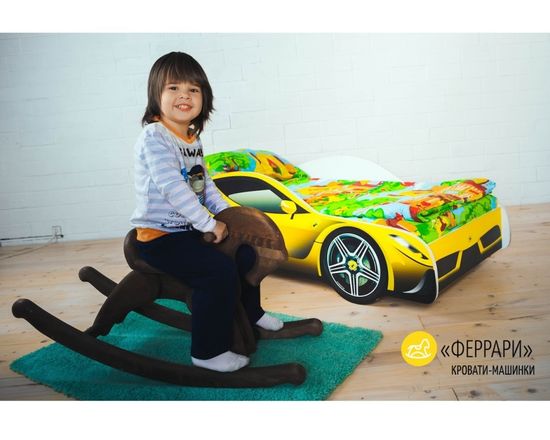 Кровать-машинка ФЕРРАРИ