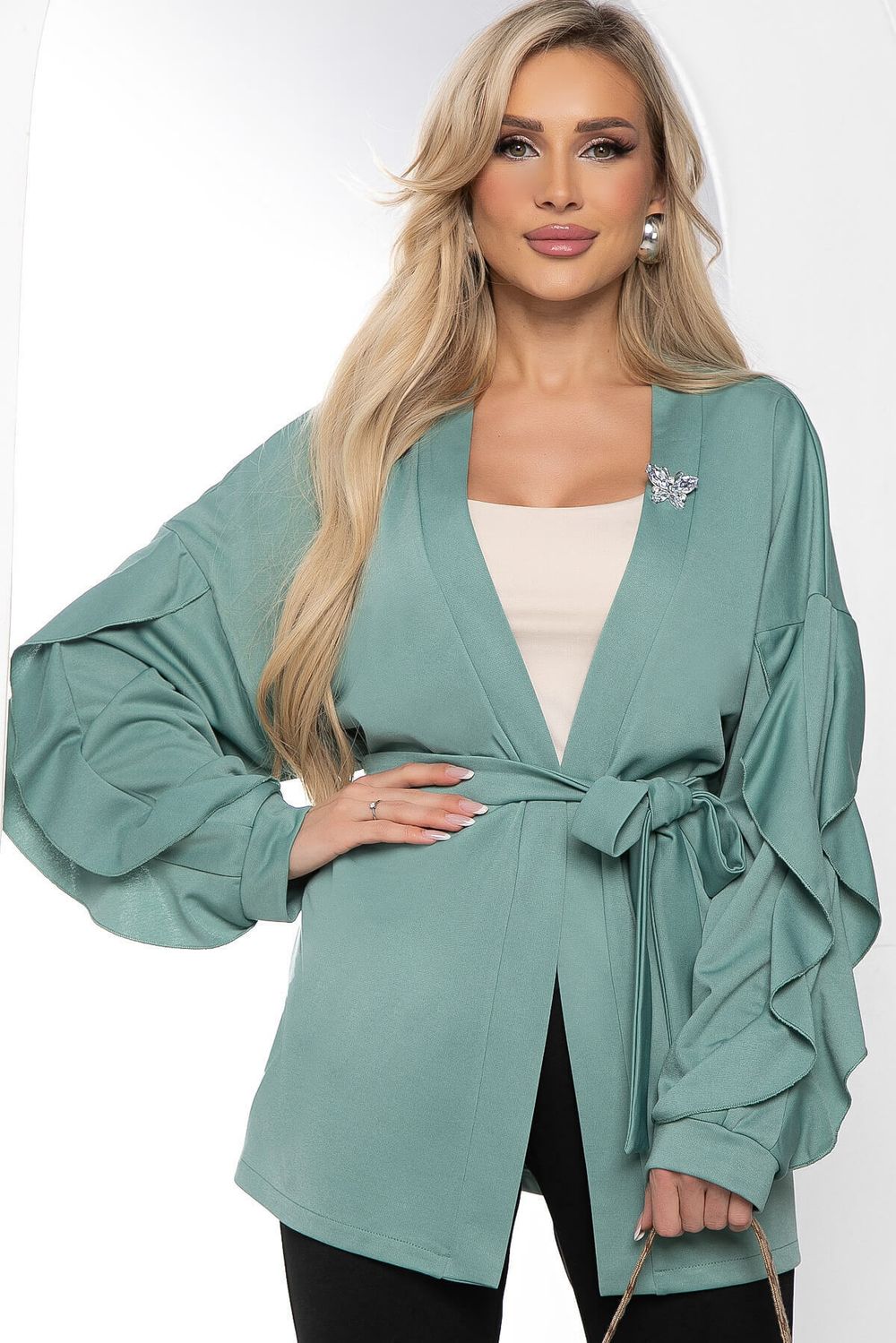 Жакет "Баттерфляй" (фисташка) Б8459 LT Collection (Акция)