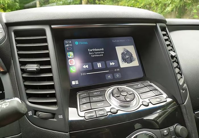 Мультимедиа блок с навигацией для Infiniti QX70, FX30d, FX37, FX50 2010-2016 - RDL-NIS-08IT на Android 12, Быстрая, Carplay, 4G SIM-слот