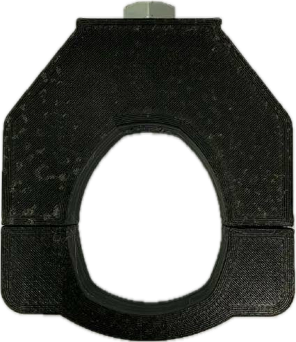 Крепление фары печатное для электросамоката Ninebot Max G30