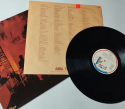 Винтажная виниловая пластинка LP АББА ABBA The Visitors (France 1981) Head Over Heels