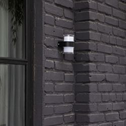 ULU-P22B-2x5W-4000K IP65 BLACK Светильник светодиодный уличный. Архитектурный накладной. Белый свет 4000K. Корпус черный. TM Uniel