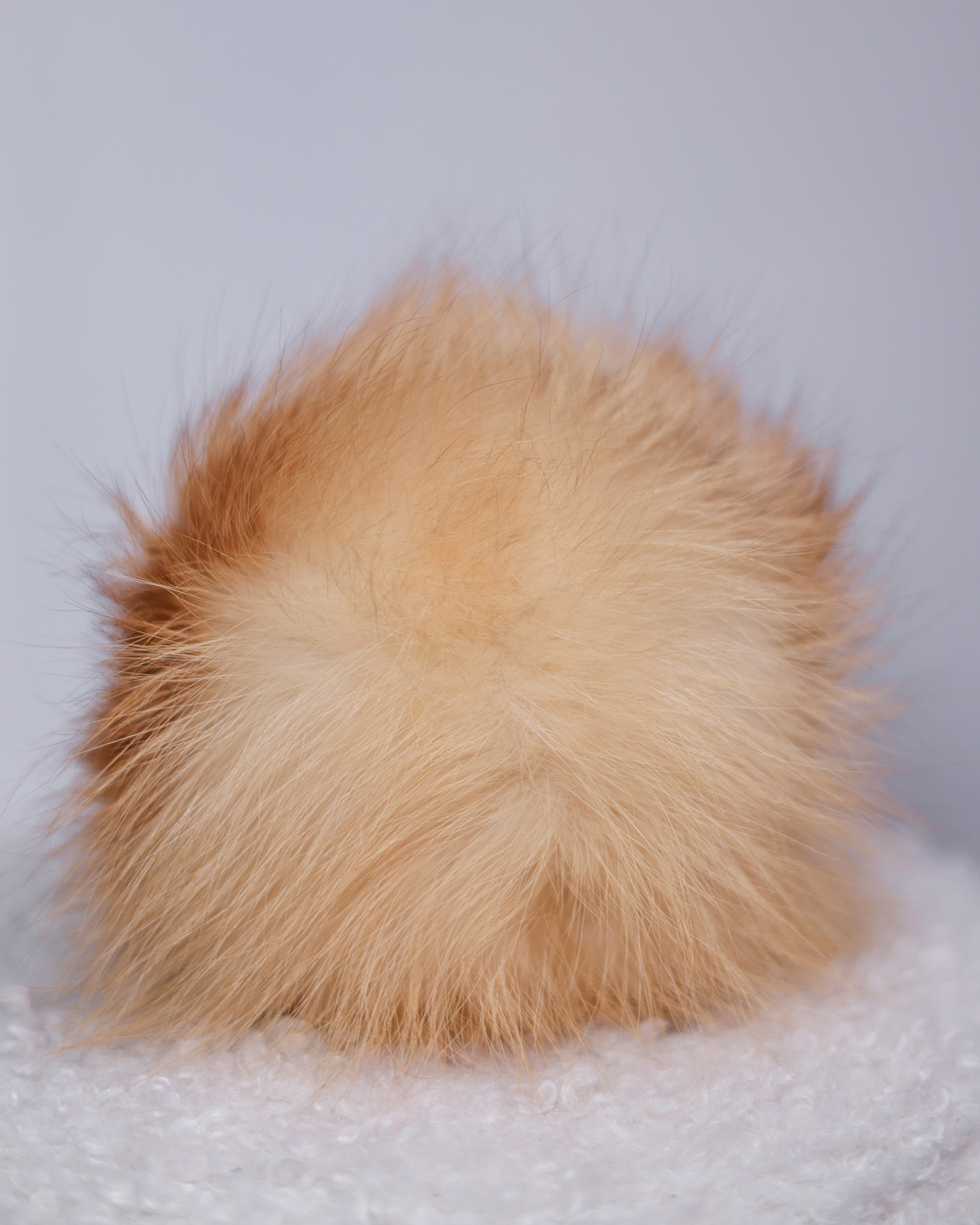 Ёжик Тофу (большой) мех лисы