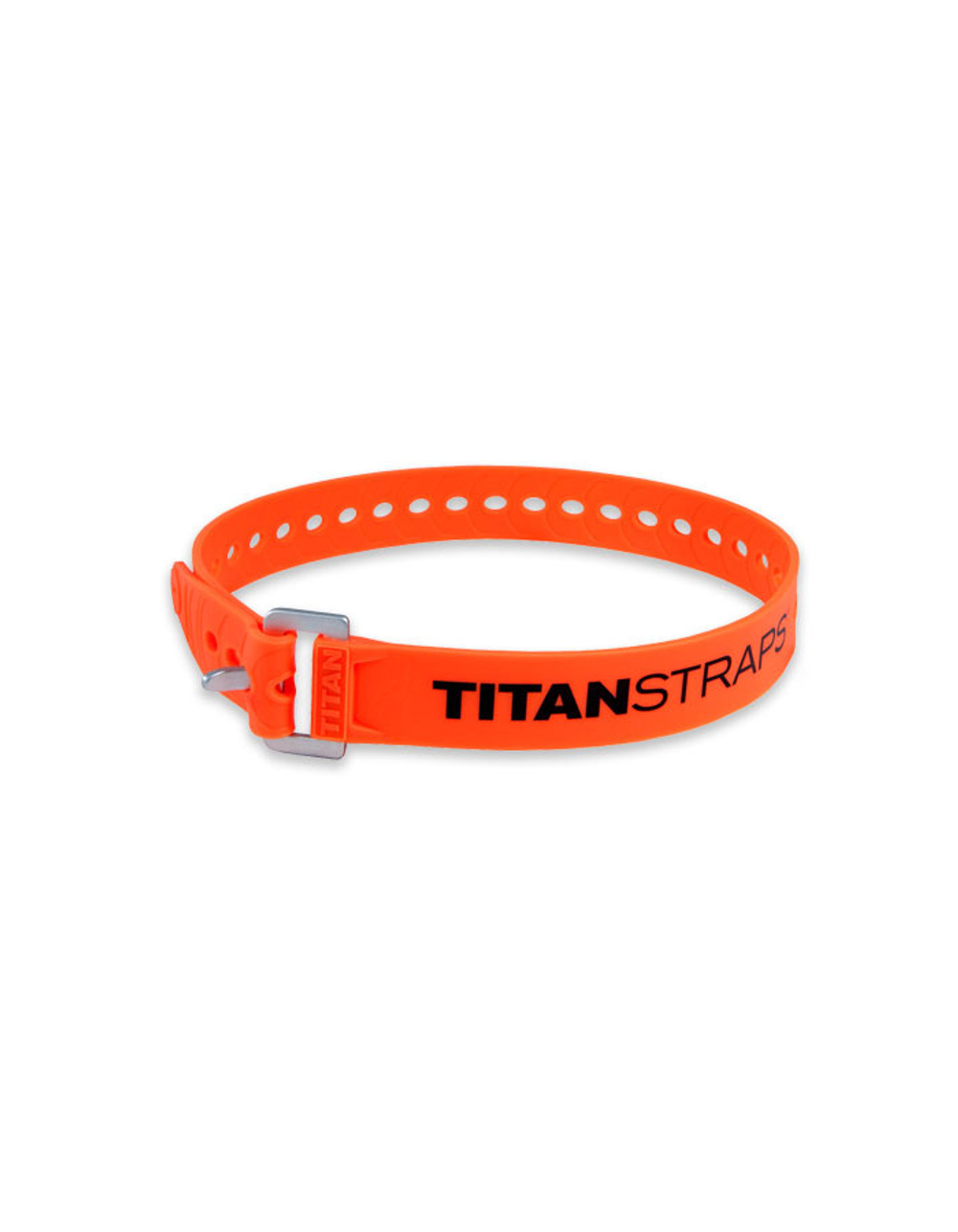 Ремень крепёжный TitanStraps Industrial оранжевый L = 64 см (Dmax = 18 см, Dmin = 5,5 см)