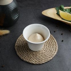 Соусник 70 мл d 7 см h4,8 см Mini Mix круглый белый фарфор P.L. Proff Cuisine [6]