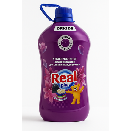 Гель SA Real Plus Orkide для стирки+кондиционер 5 л